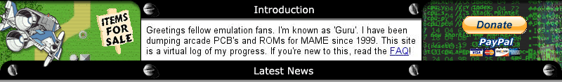 The Guru's ROM Dumping News