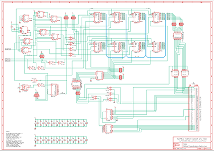 Namco Point Blank Gun Board PCB Schematic