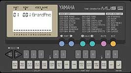 Yamaha MU5 Tone Generator in MAME
